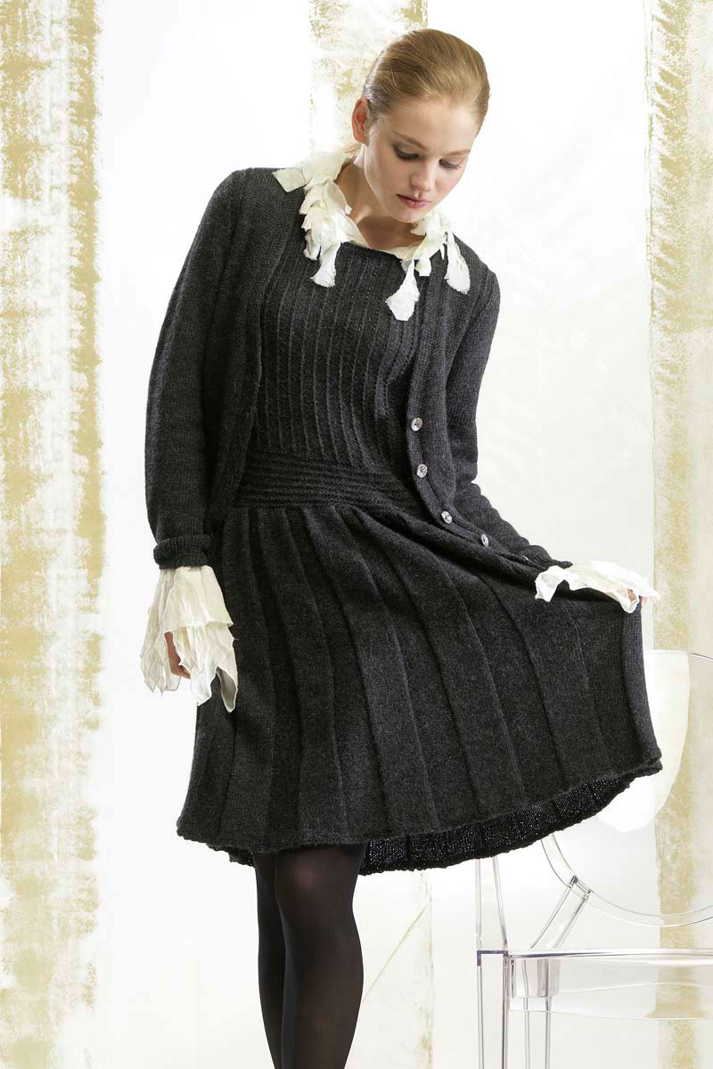 Faltenkleid