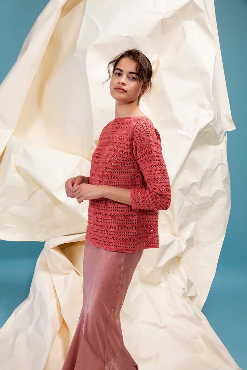 Gehäkelter Pullover