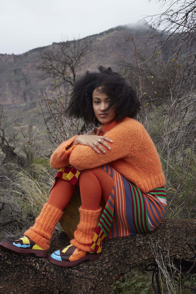 SMALL STONES Leg warmers