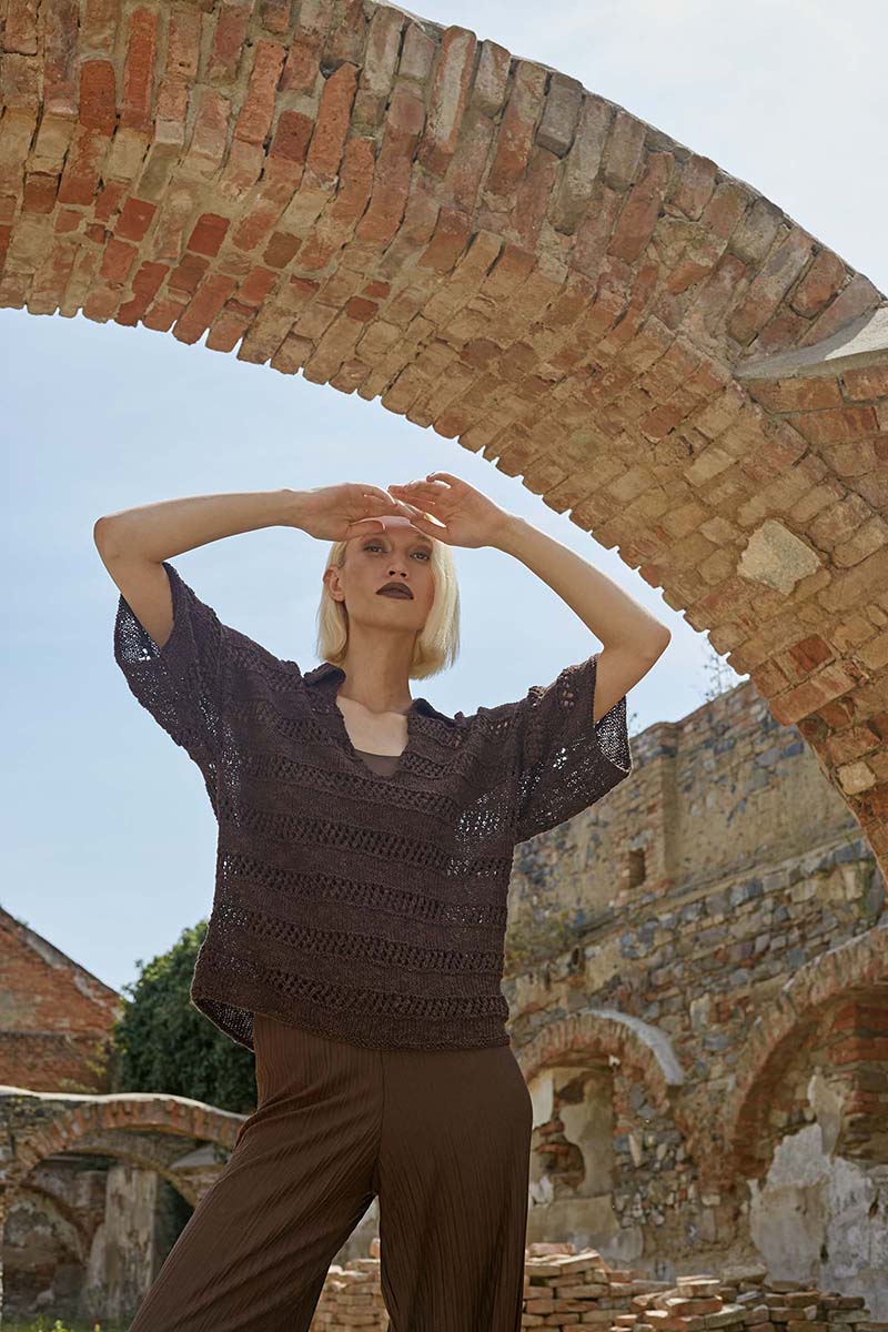 WANDER OFF Short-sleeved sweater