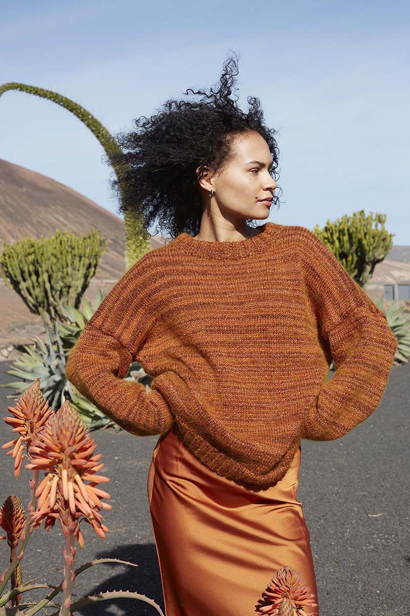 SHADES OF GAIA Pullover
