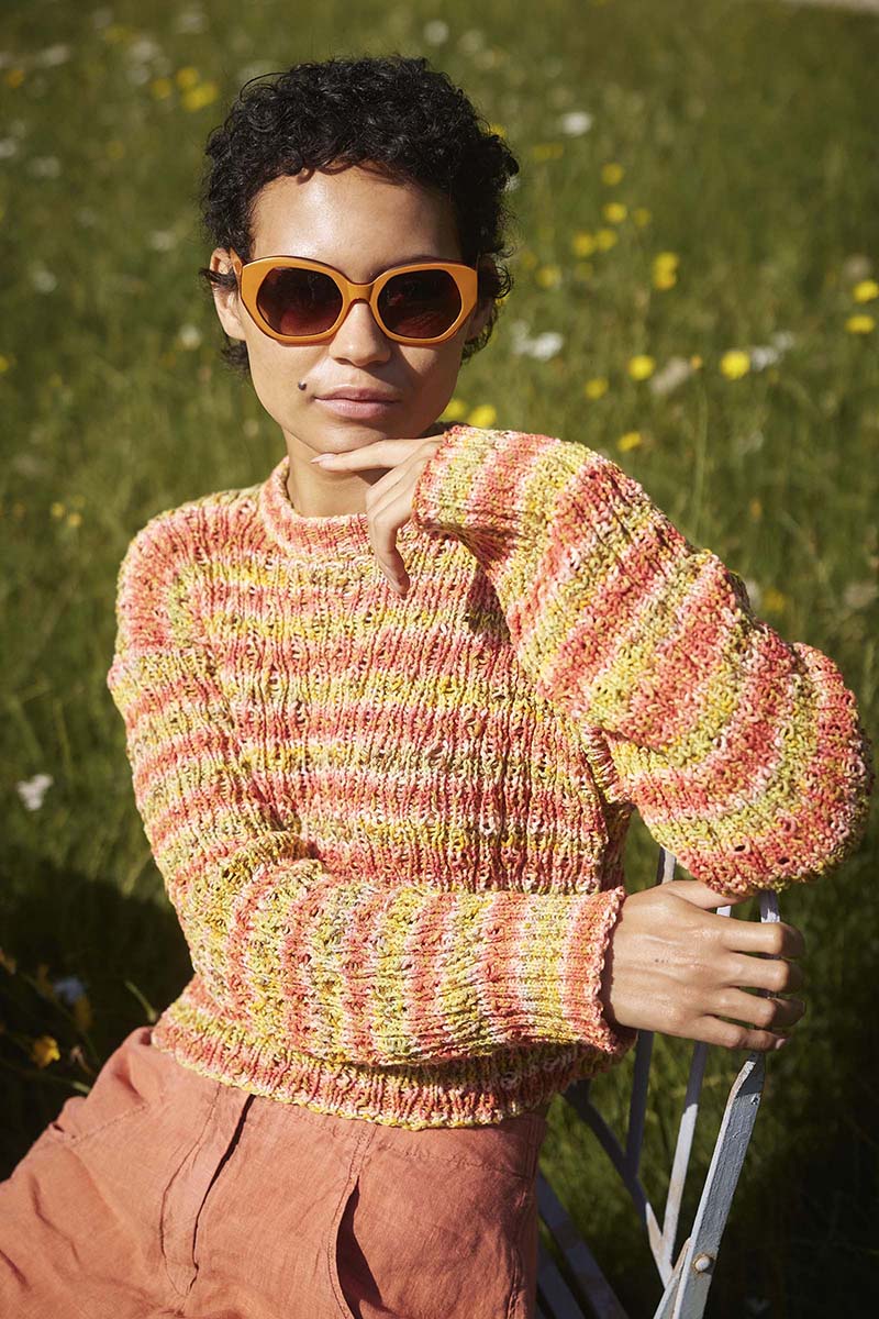 FLOWING RIBBONS Pullover