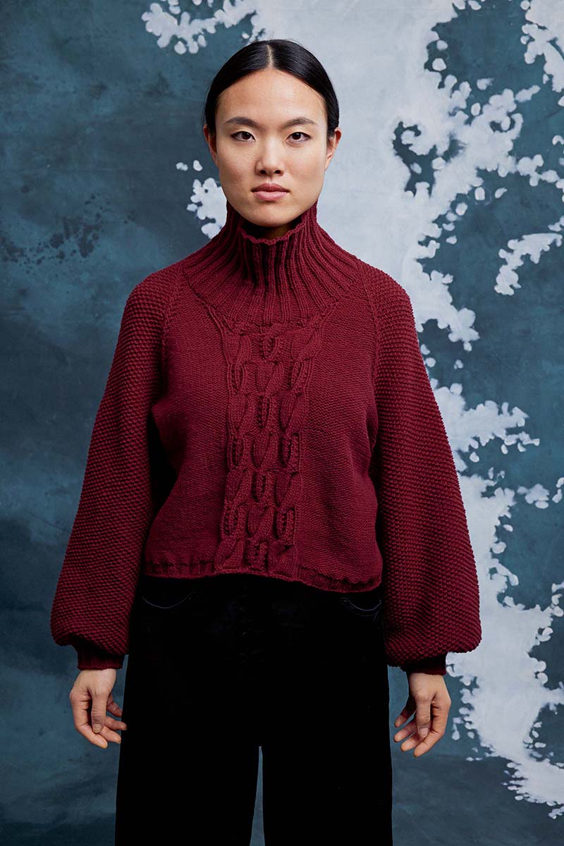 PAULA Pullover Topdown