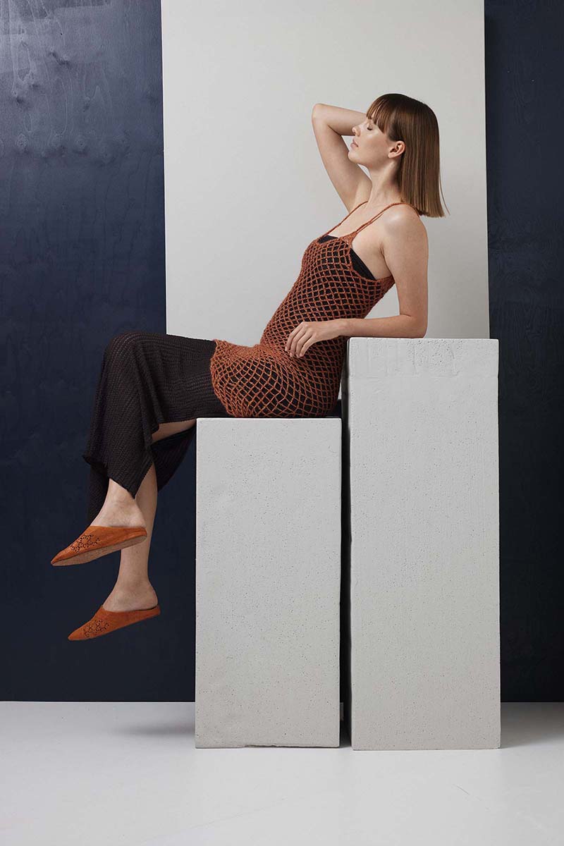 Wisteria Kleid gehäkelt