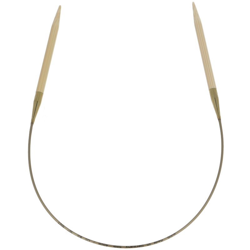 Rundstricknadel Bambus 40/5.0