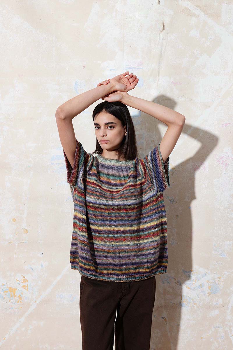 WITHNEY Pullover Top Down
