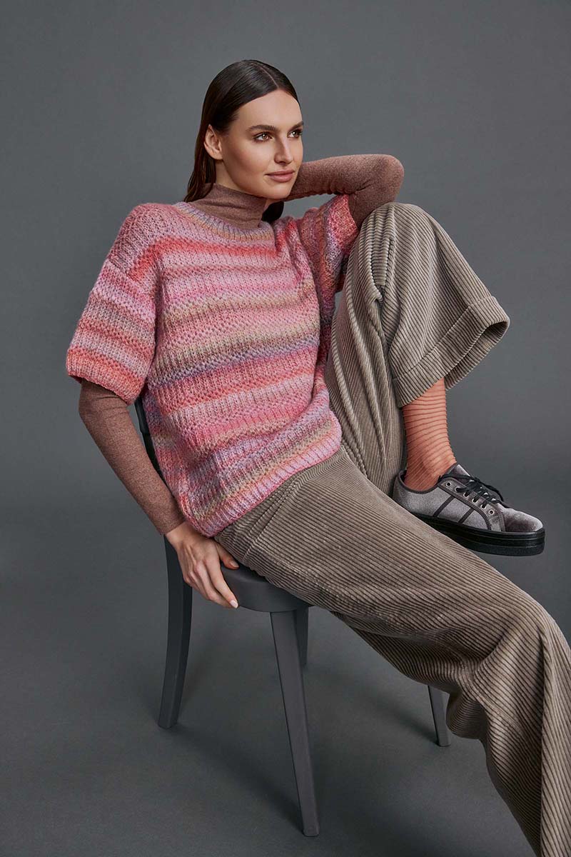 ROXANNE Kurzarmpullover