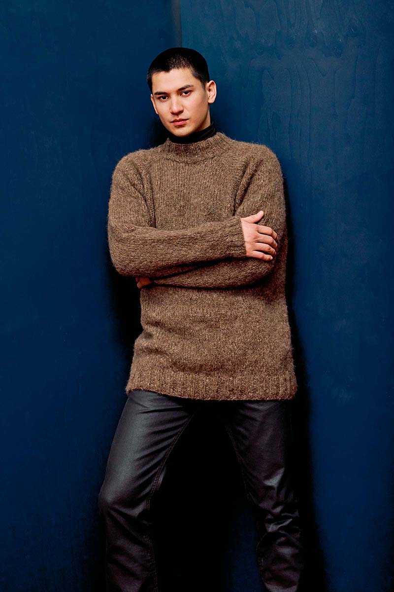 RAMON Herrenpullover Top Down