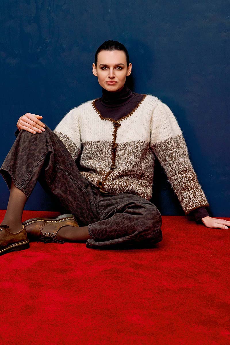 HAZEL Kurze Jacke Top Down