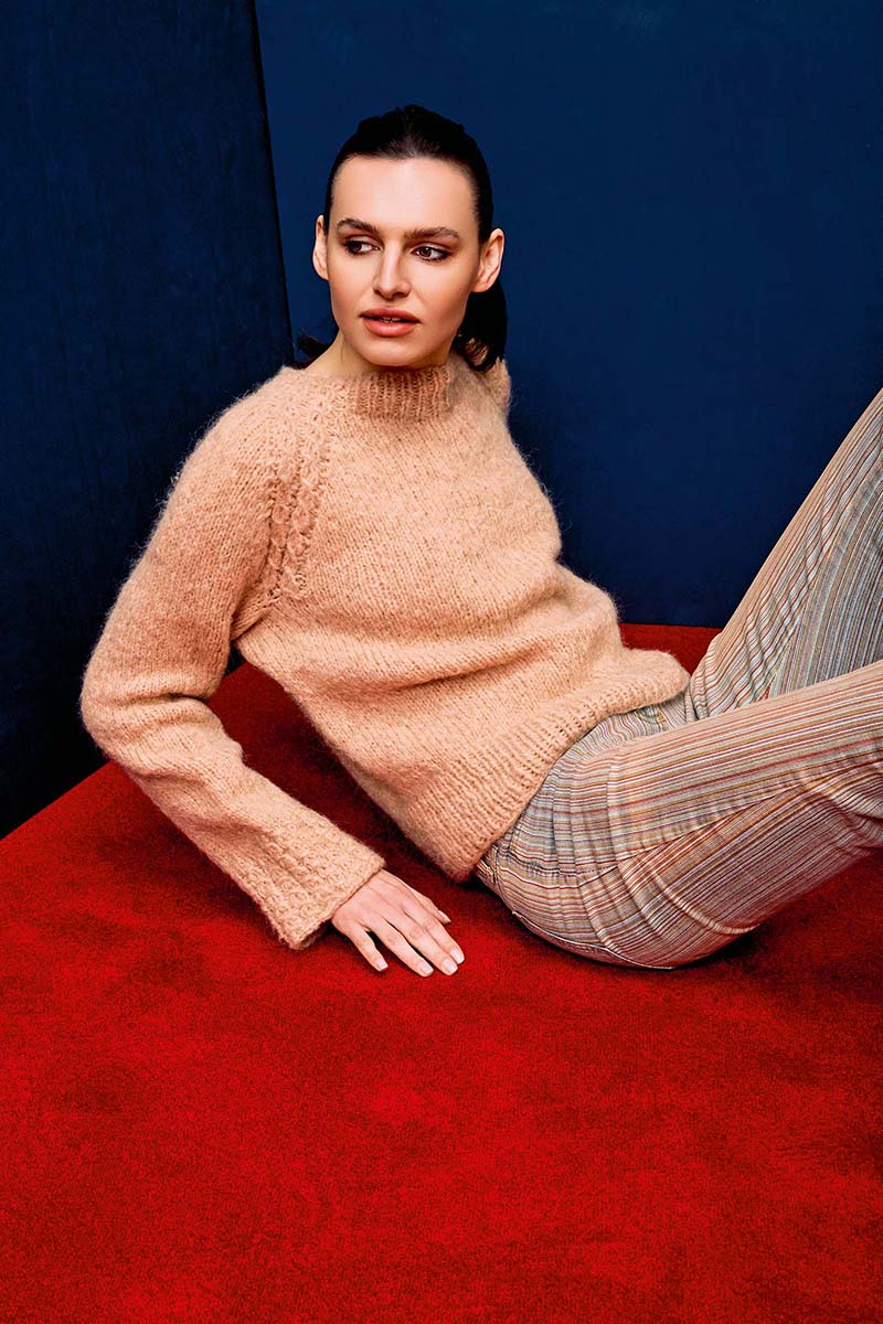 DEBBIE Pullover Top Down