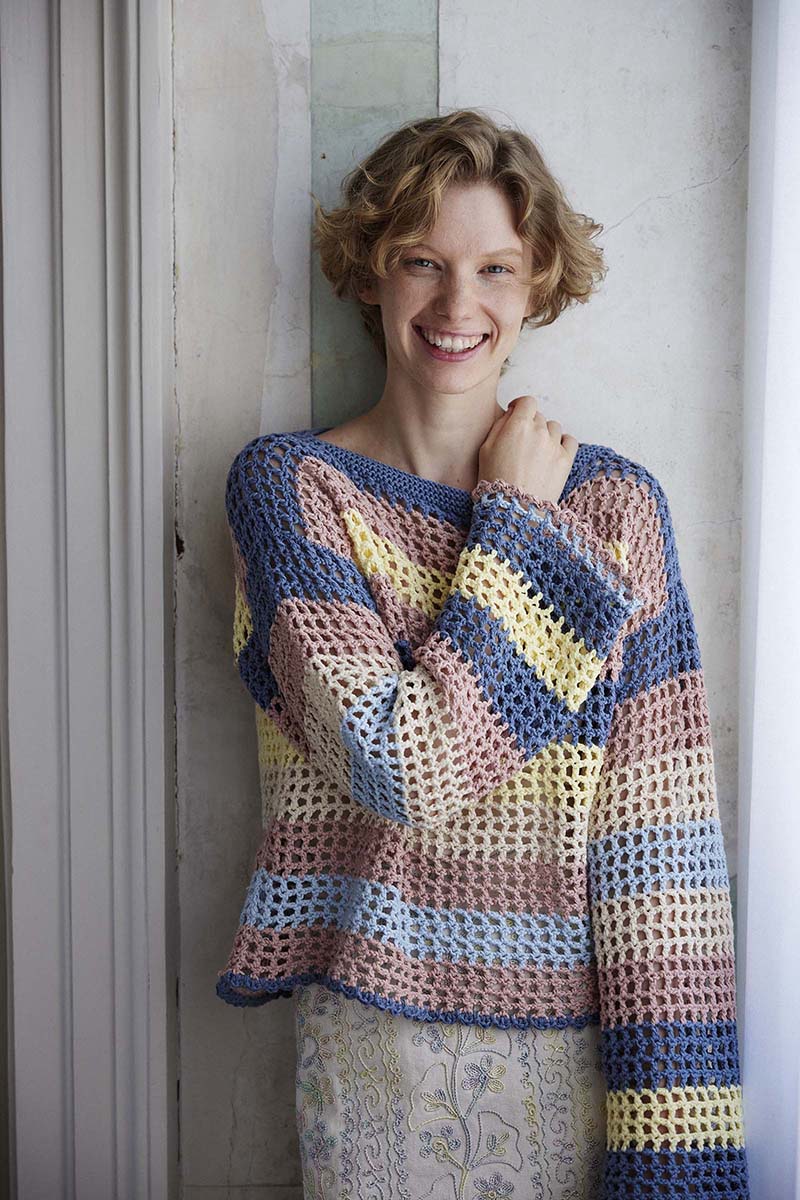 BETTY Pullover gehäkelt