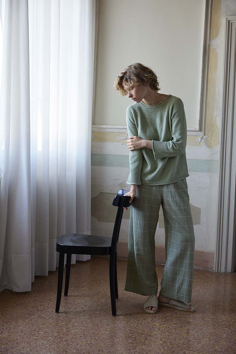 BIRGITTA Pullover Top Down